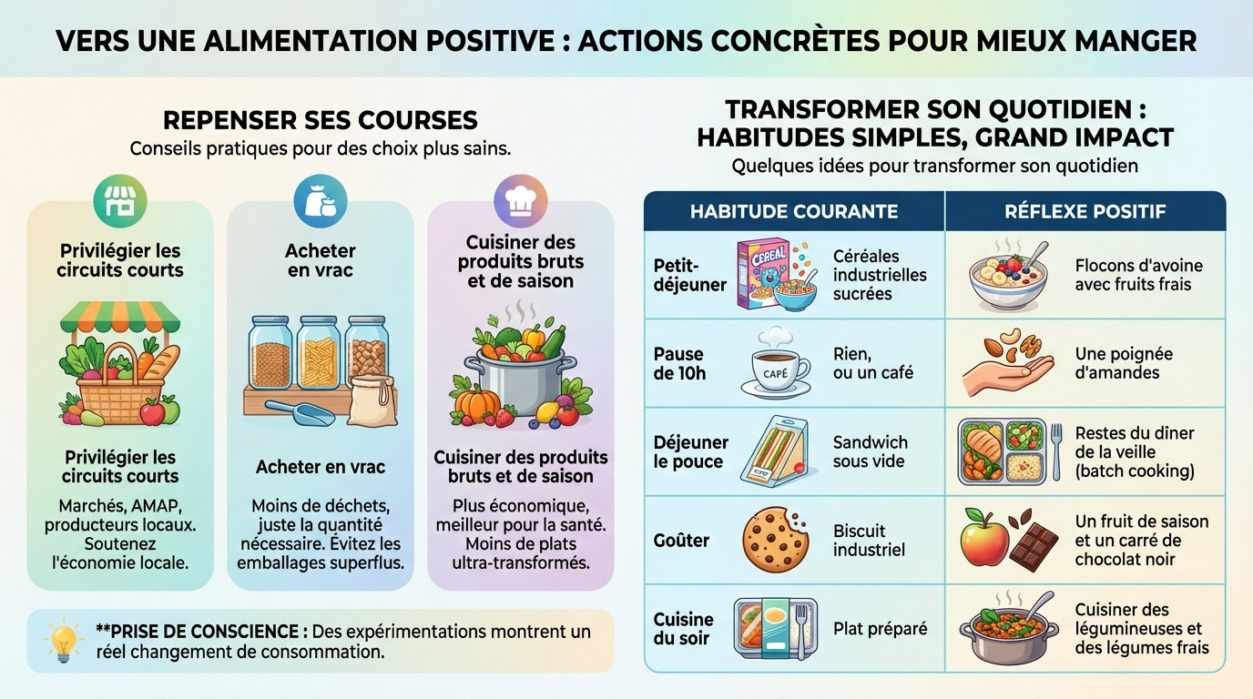 Panier de légumes frais et de saison illustrant l'alimentation positive et les circuits courts